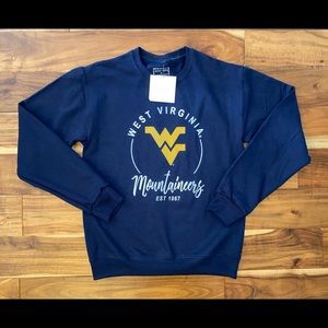 NWT West Virginia Mountaineers Crewneck Sweatshirt Women’s Size Small